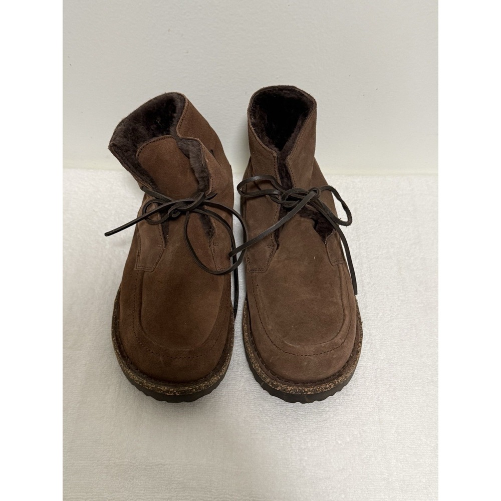 Birkenstock Bakki Mocha Brown Ankle Boots Size 39